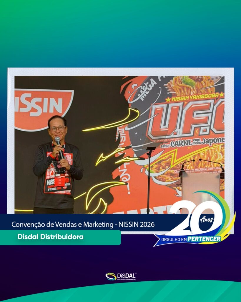 Equipe Disdal na Convenção Nissin 2026 no Guarujá
