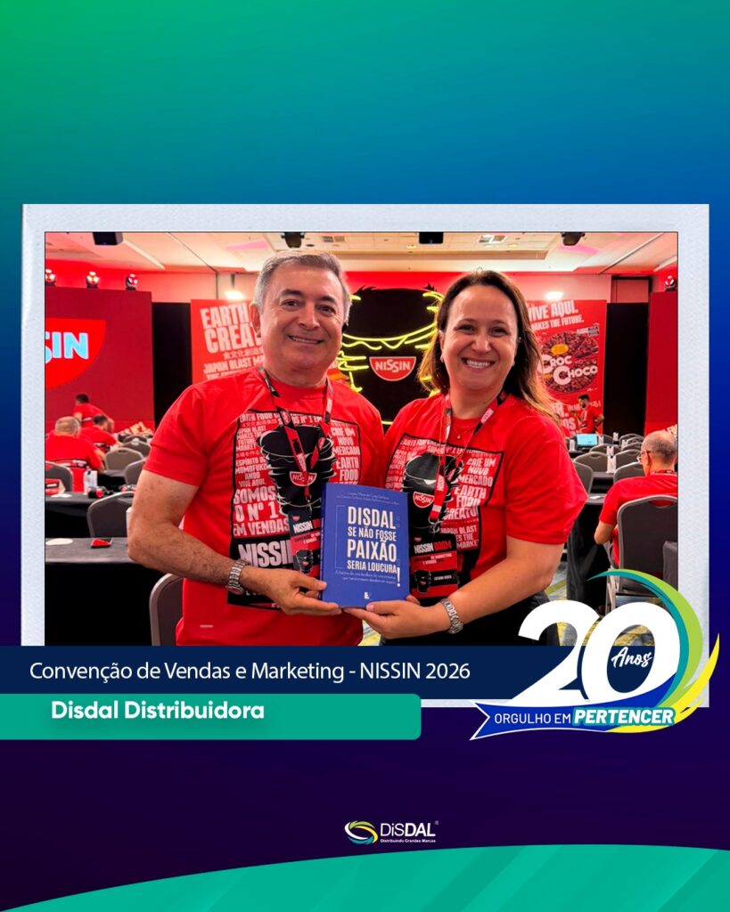 Equipe Disdal na Convenção Nissin 2026 no Guarujá